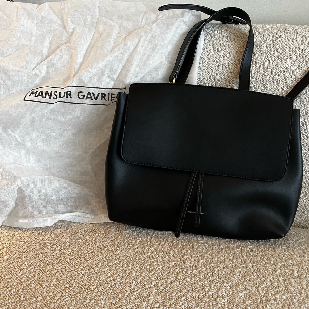 Mansour Gavriel Lady Bag (Red Interior)